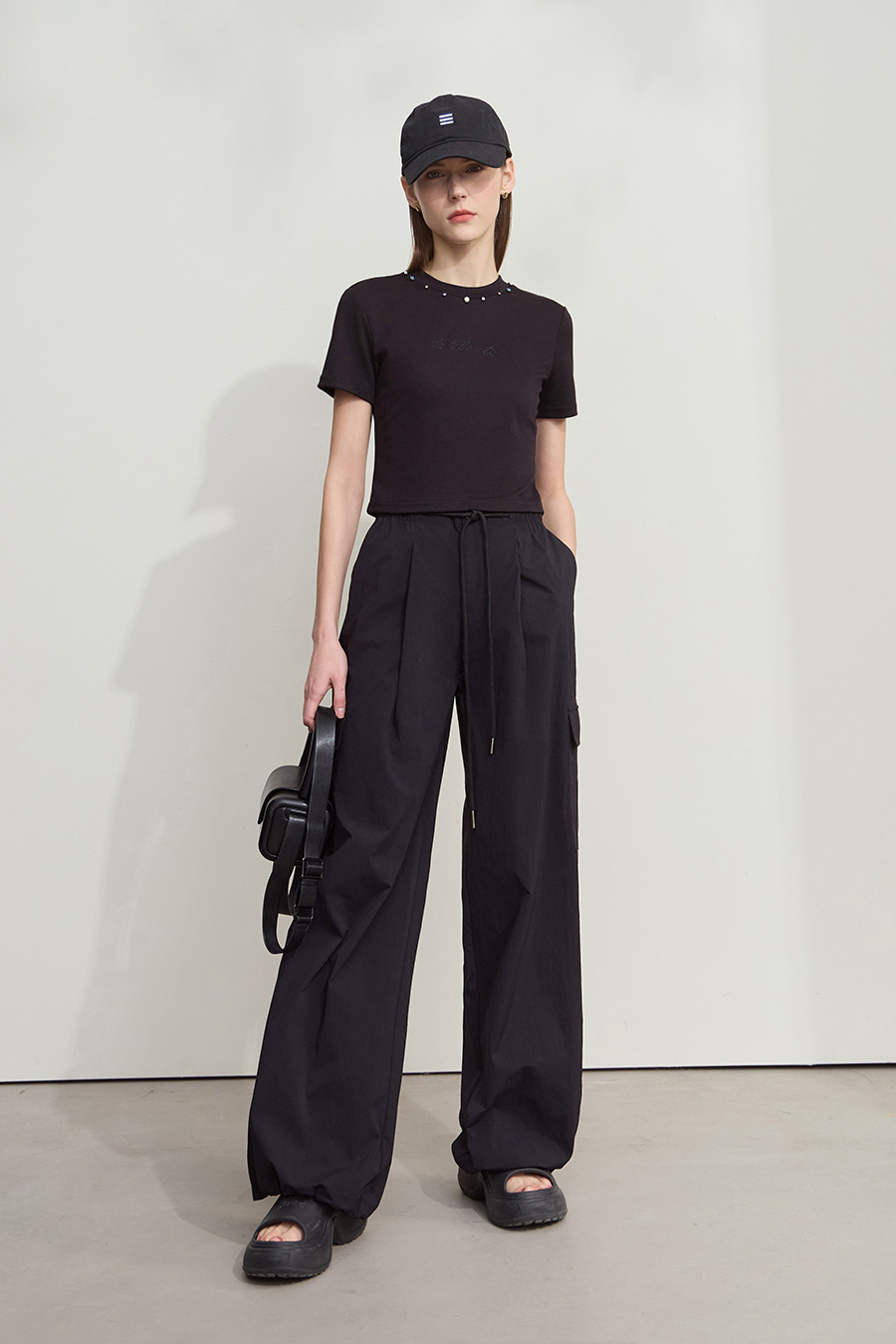 Workwear-style casual trousers|AMII
