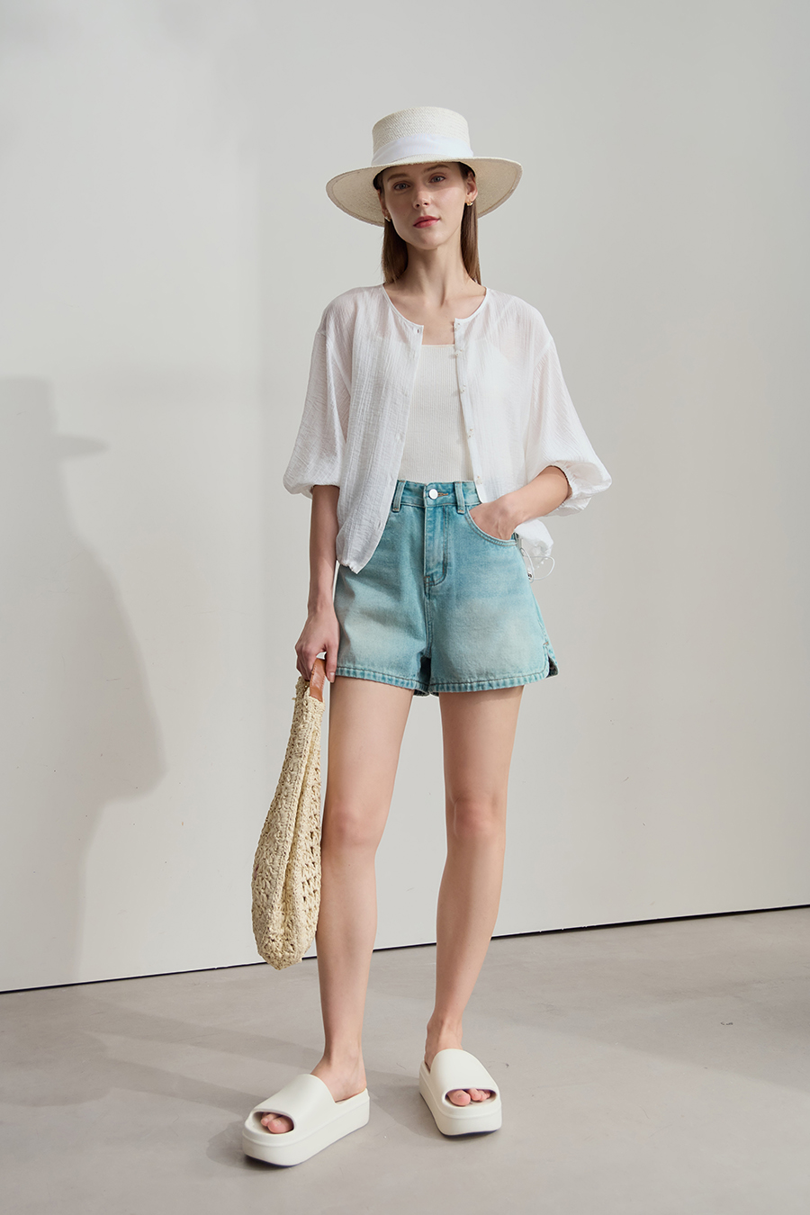 Lyocell Textured Shirt