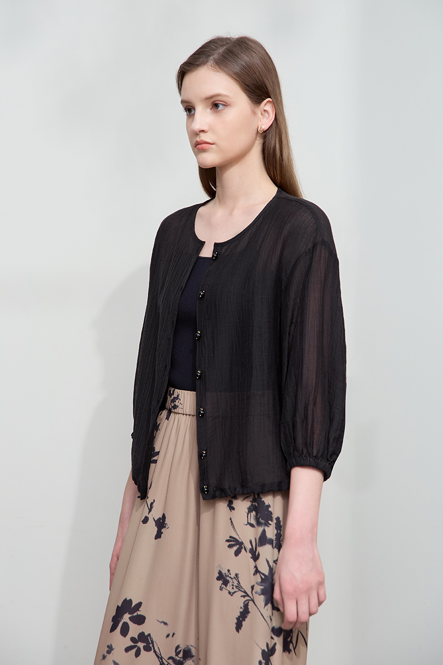 Lyocell Textured Shirt