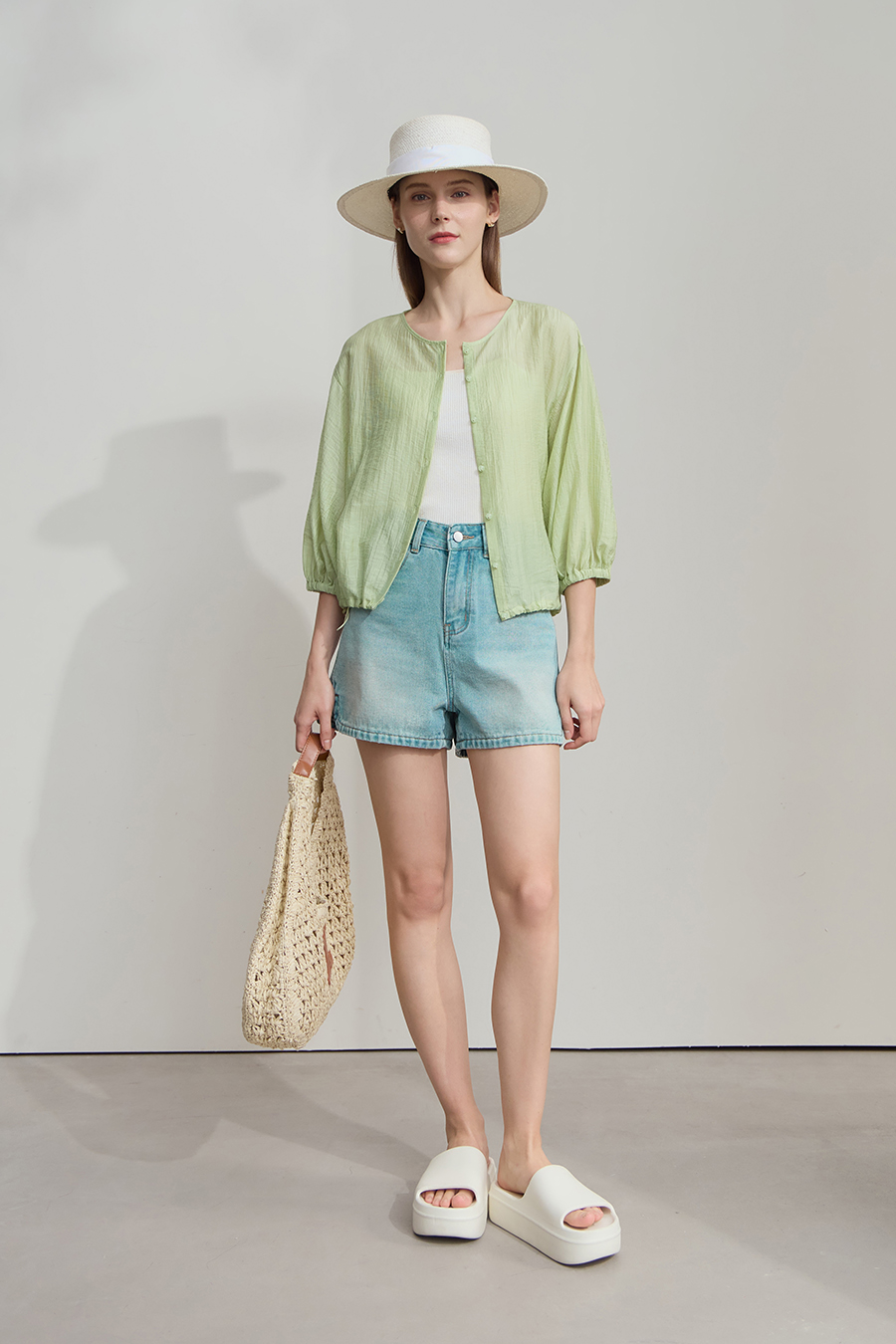 Lyocell Textured Shirt