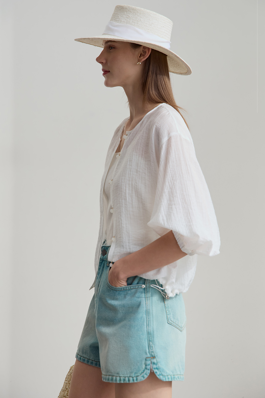 Lyocell Textured Shirt