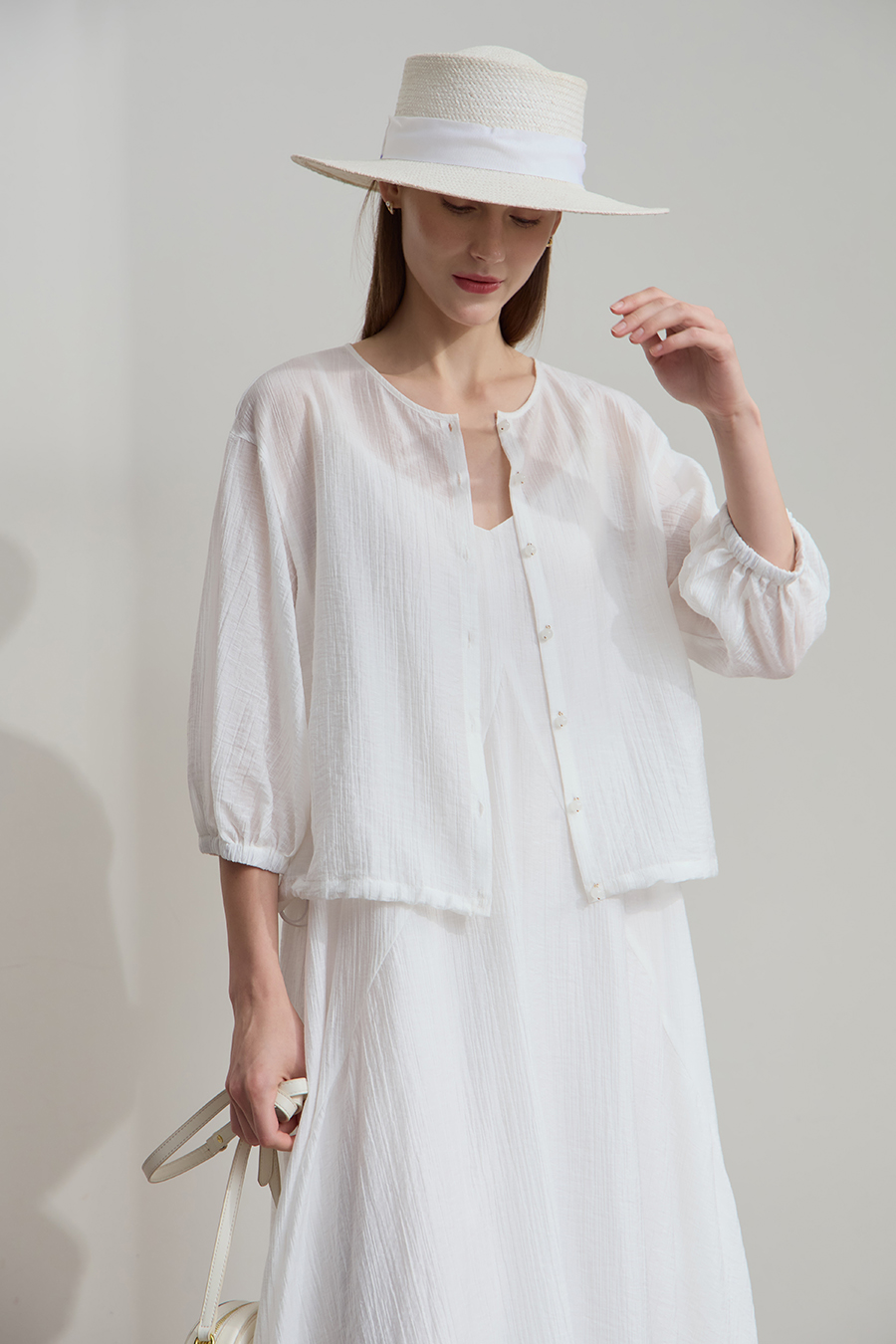 Lyocell Textured Shirt