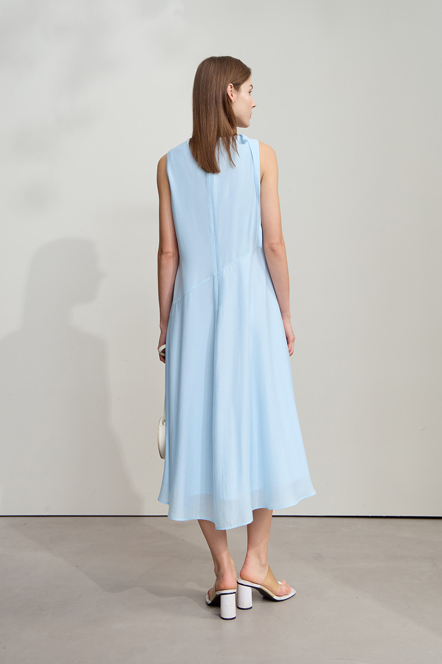 Acetate Blend Dress