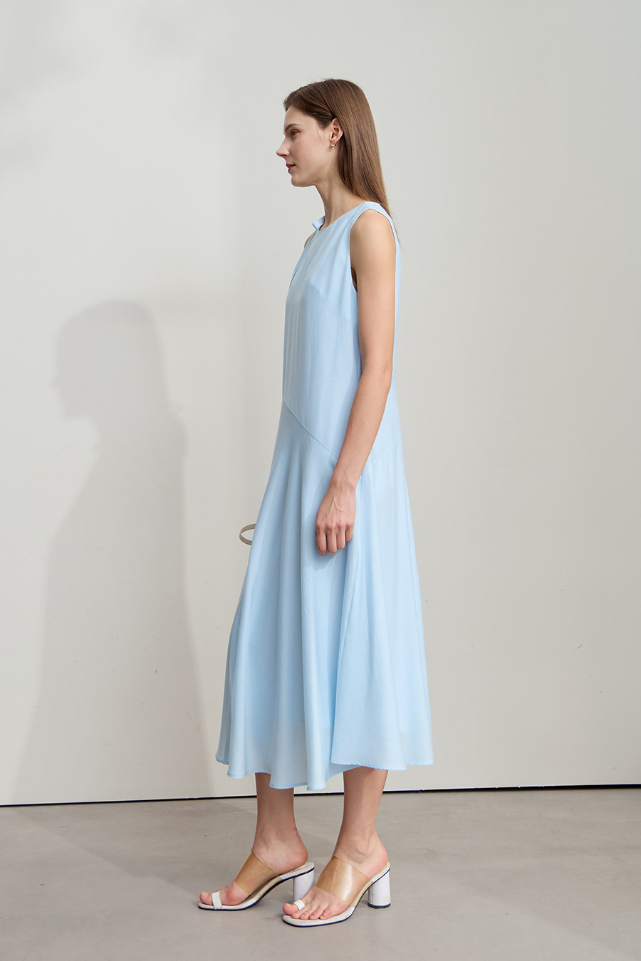 Acetate Blend Dress