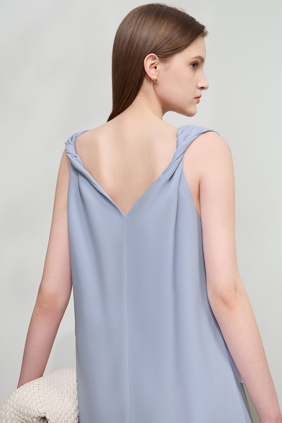 V-neck Twist Dress