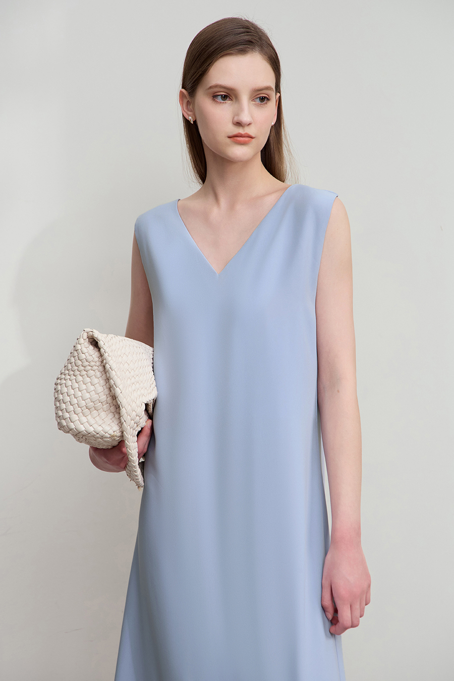 V-neck Twist Dress
