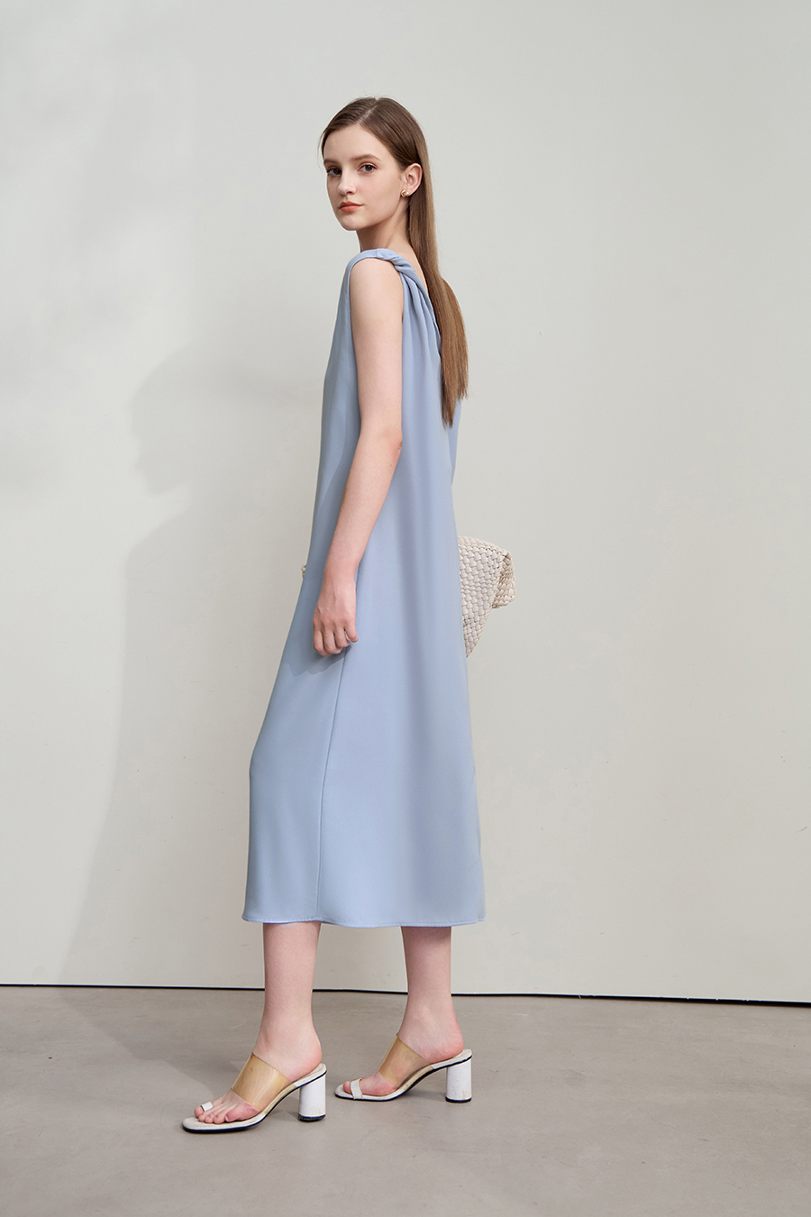 V-neck Twist Dress