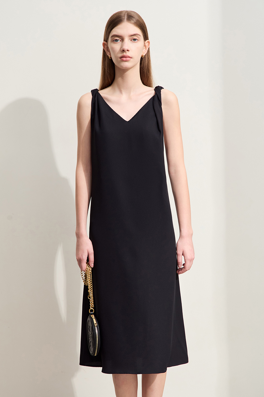 V-neck Twist Dress