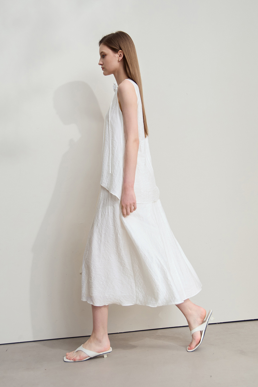 Flower Button Dress