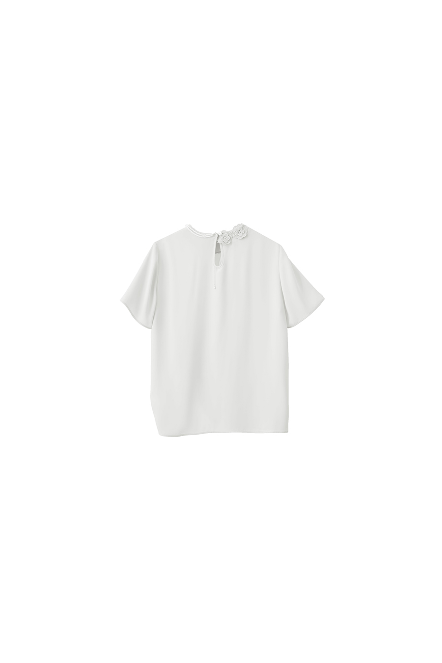 Removable Chain Chiffon Blouse