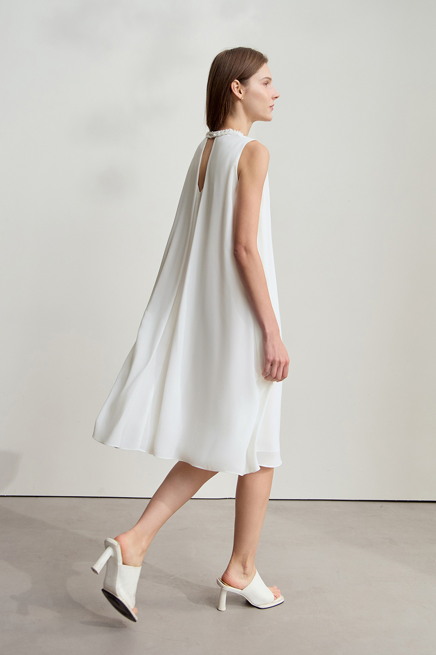 Chiffon Sleeveless Dress