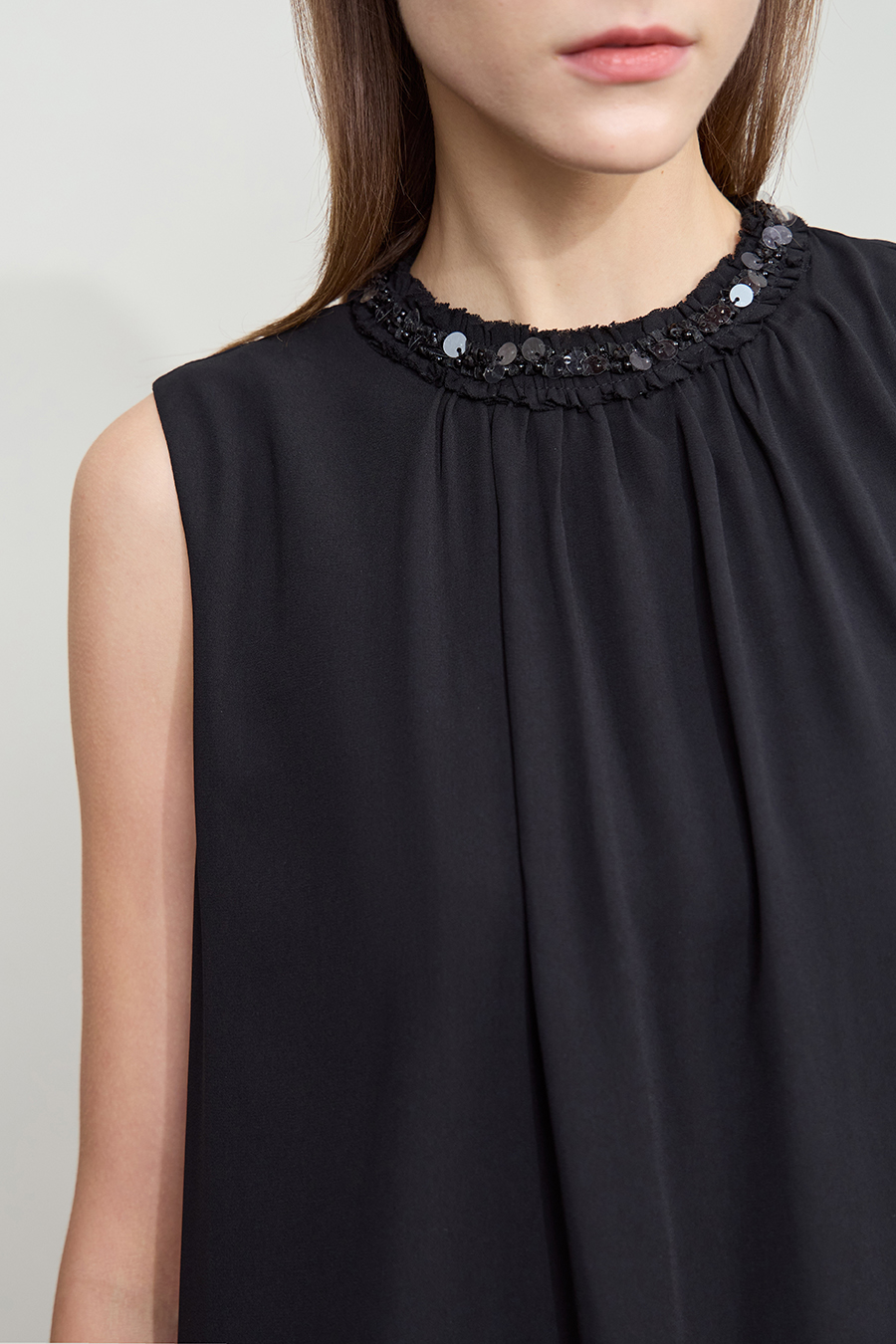 Chiffon Sleeveless Dress