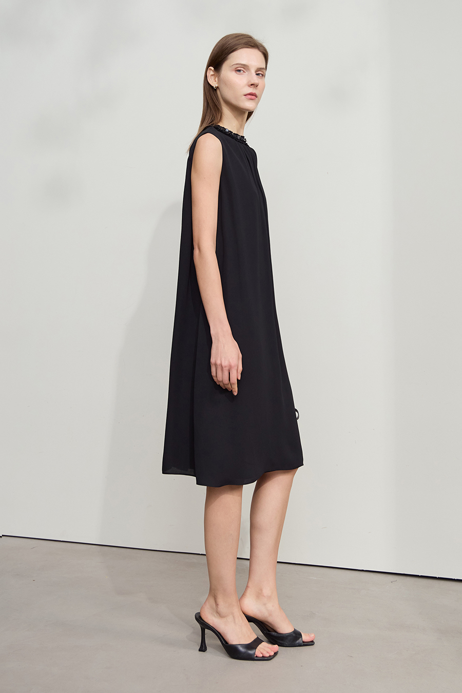 Chiffon Sleeveless Dress