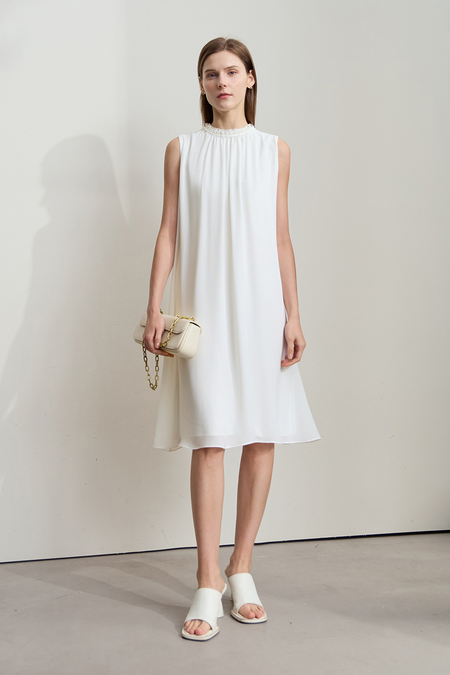 Chiffon Sleeveless Dress