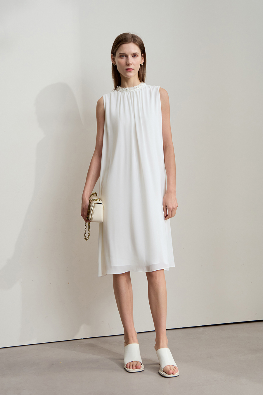Chiffon Sleeveless Dress