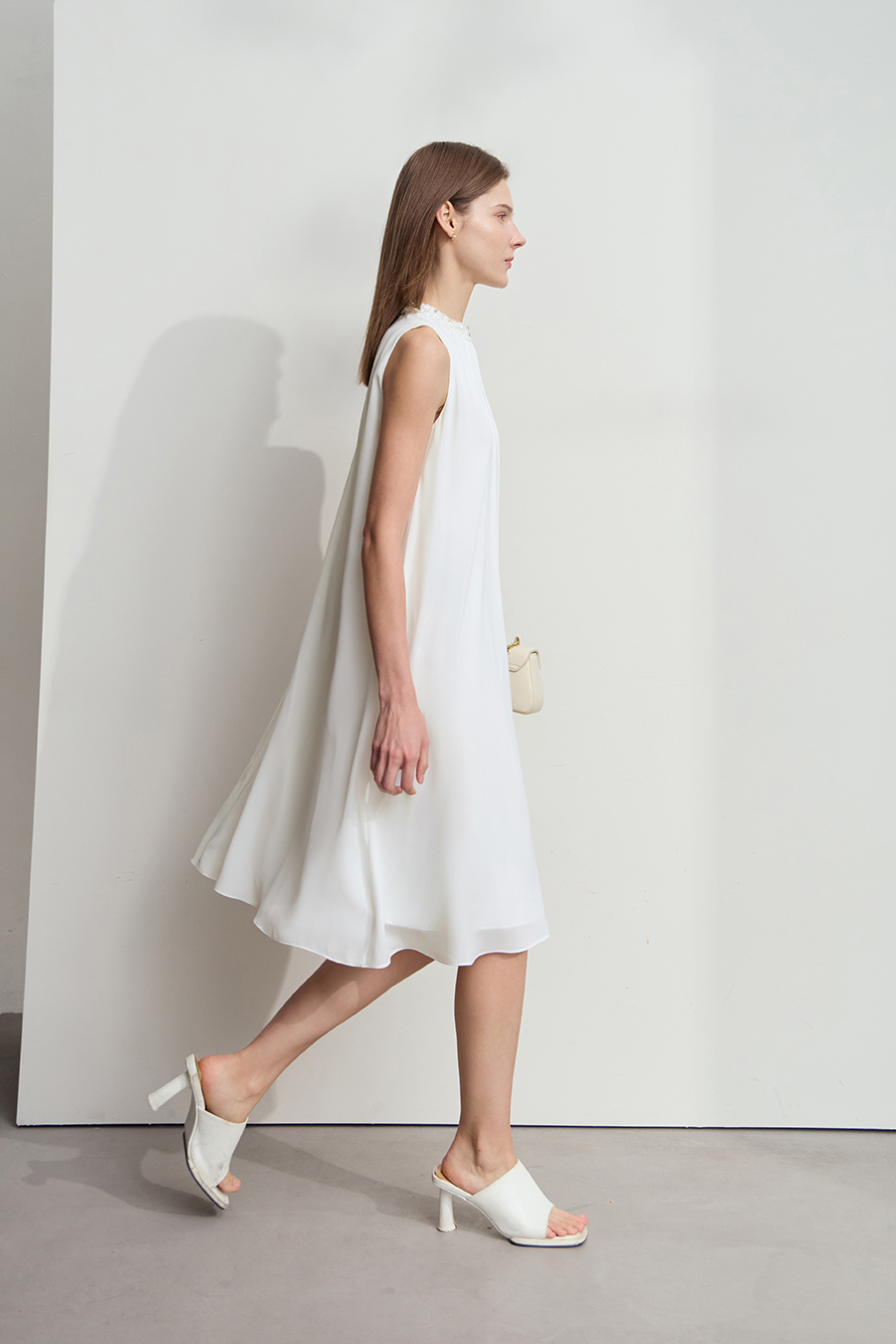 Chiffon Sleeveless Dress
