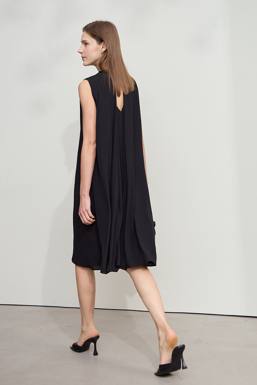 Chiffon Sleeveless Dress