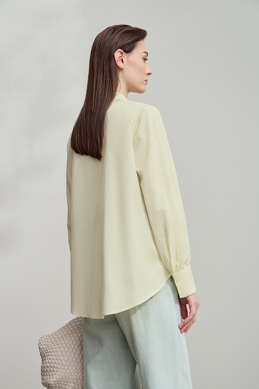 Loose Lyocell Cotton Shirt