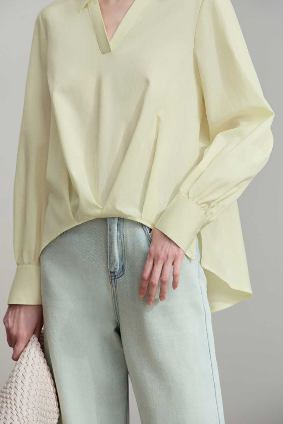 Loose Lyocell Cotton Shirt