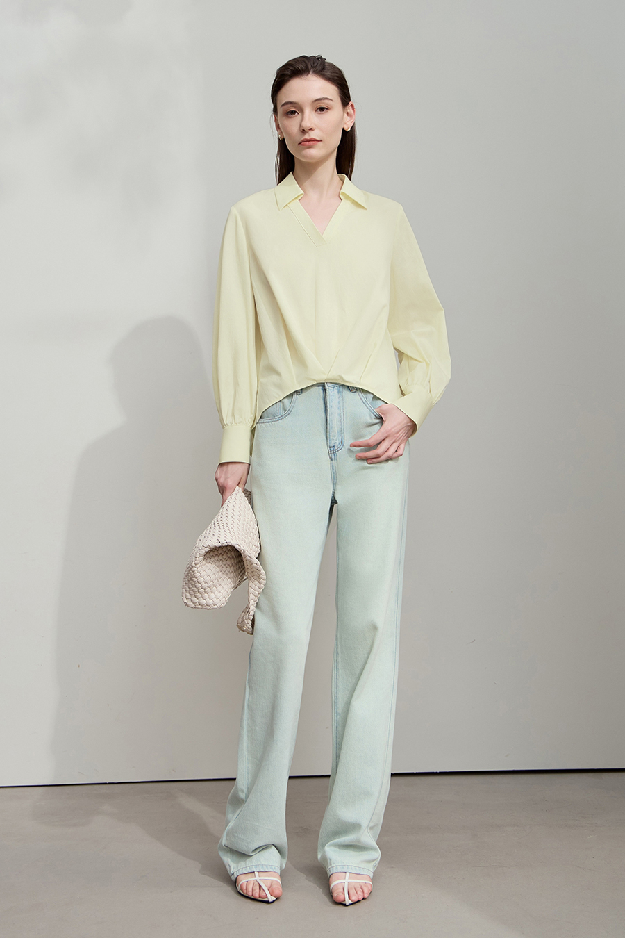 Loose Lyocell Cotton Shirt