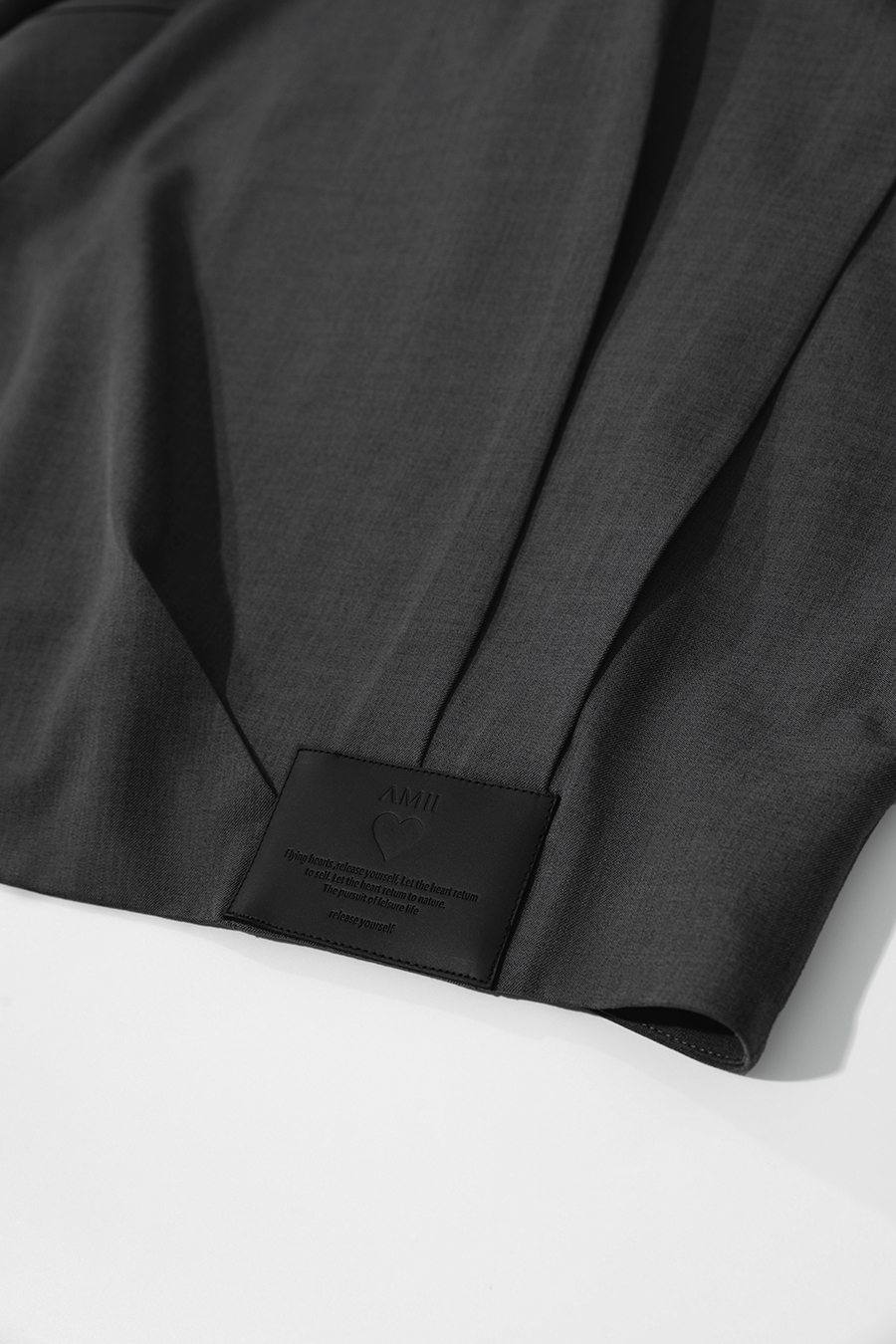 Loose Zip-up Lapel Coat