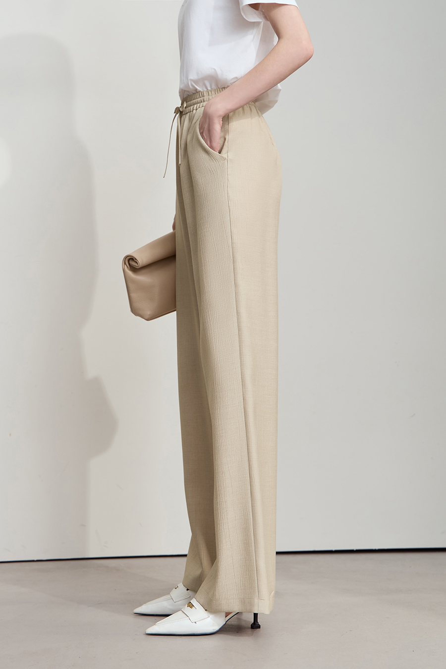 Drawstring Casual Pants