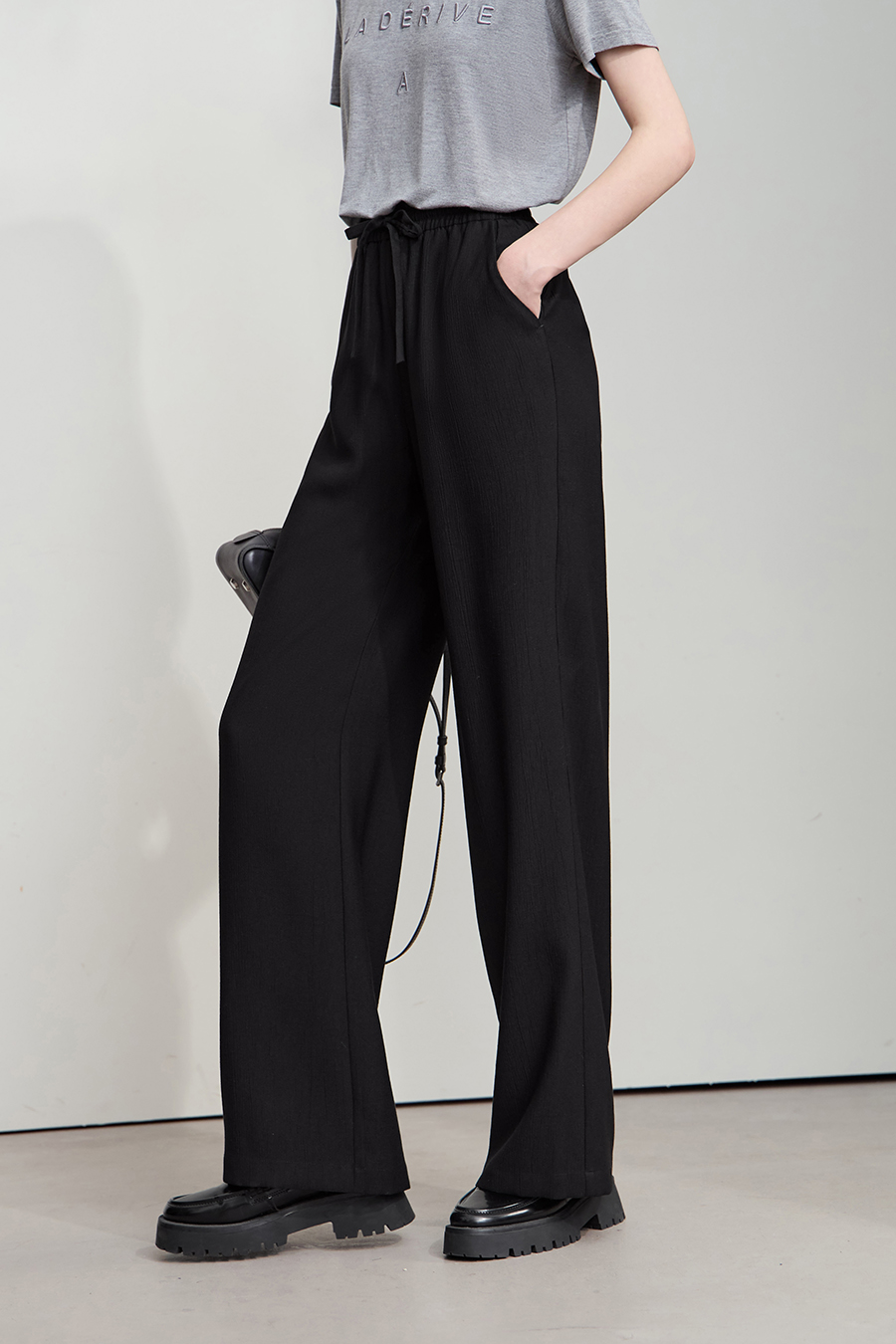 Drawstring Casual Pants