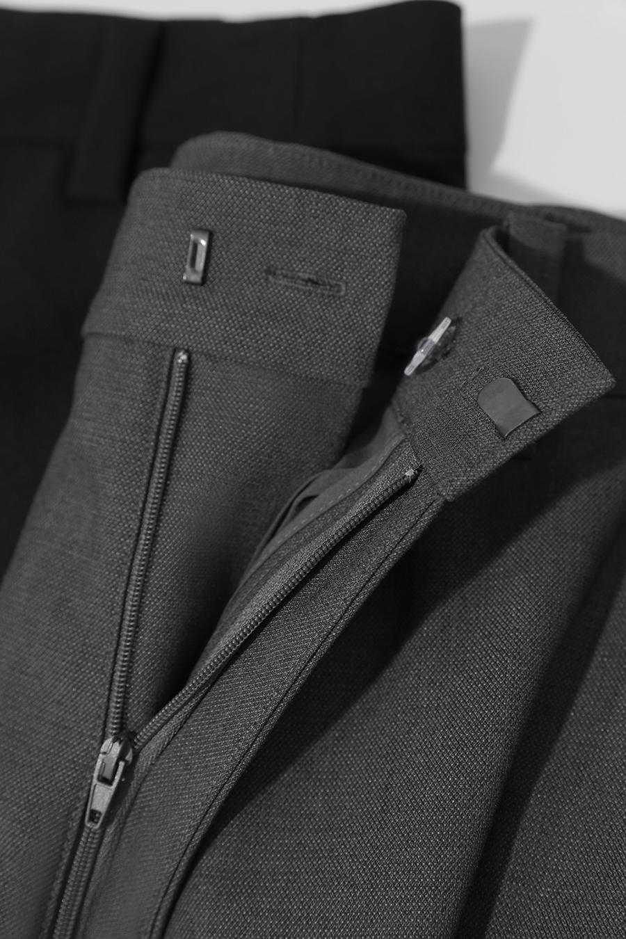 Straight Leg High Waist Wide - leg Long Pants|AMII-AMII.com