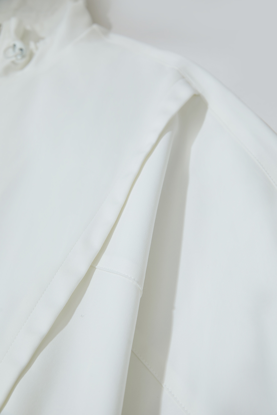 Micro Elastic Stand Collar Zipper Jacket|AMII-AMII.com
