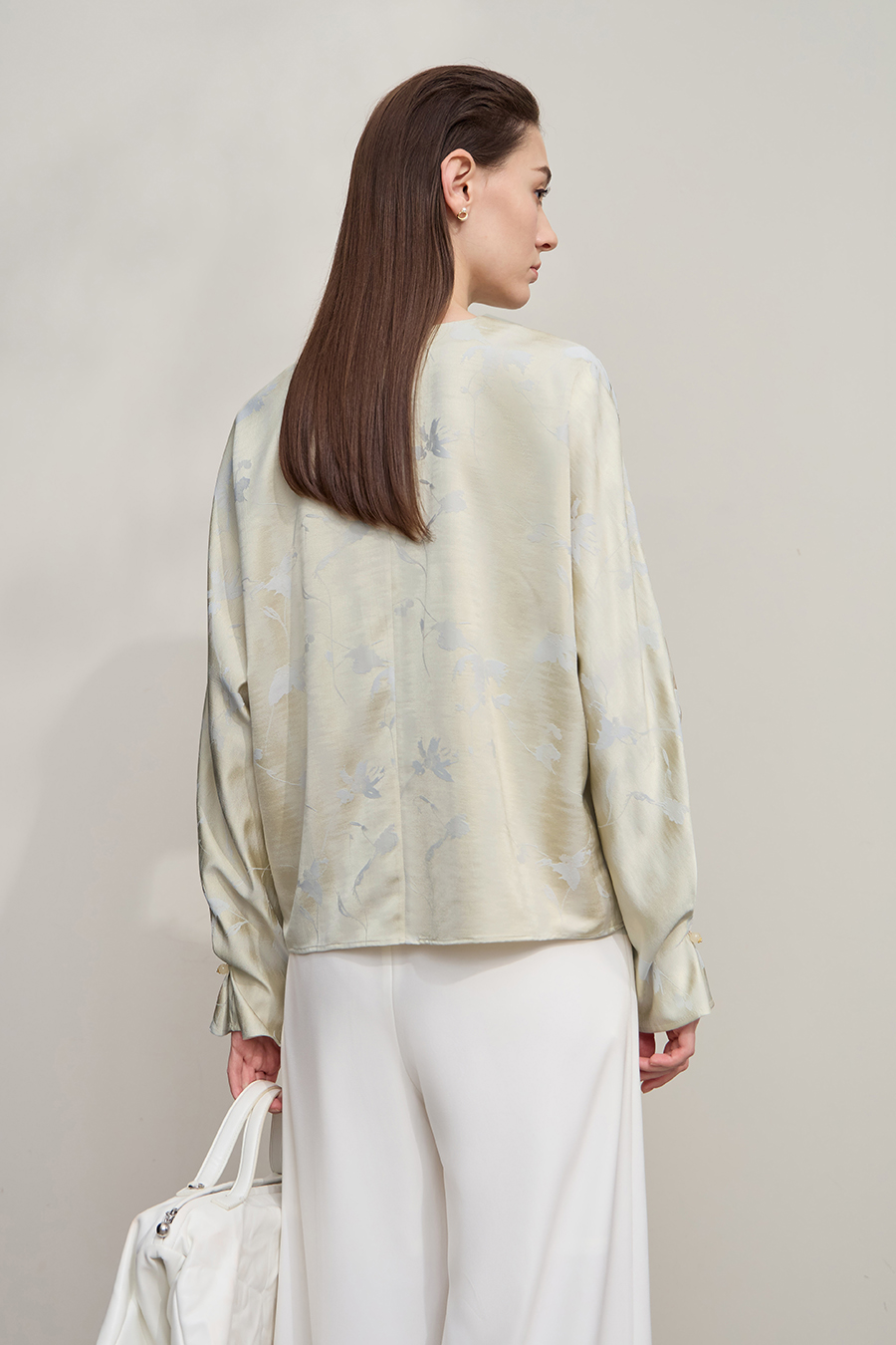 New Chinese Style Jacquard Shirt