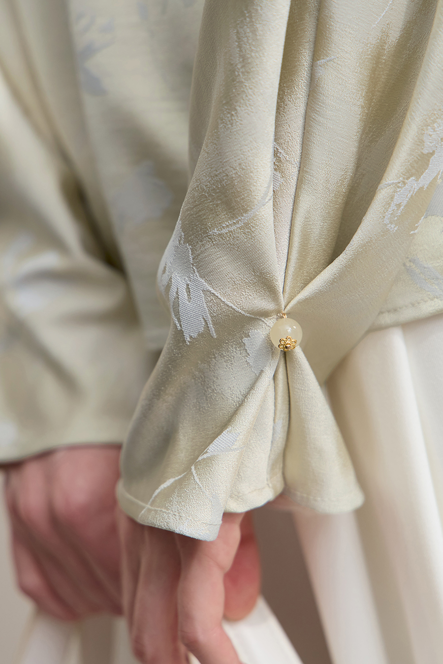 New Chinese Style Jacquard Shirt