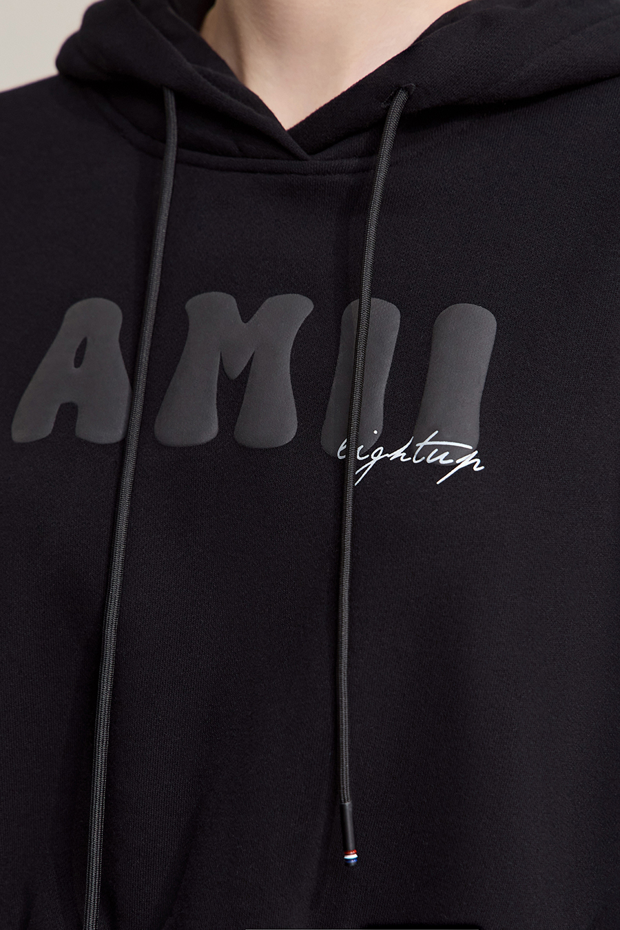 Letter Printed Cropped Sweatshirt