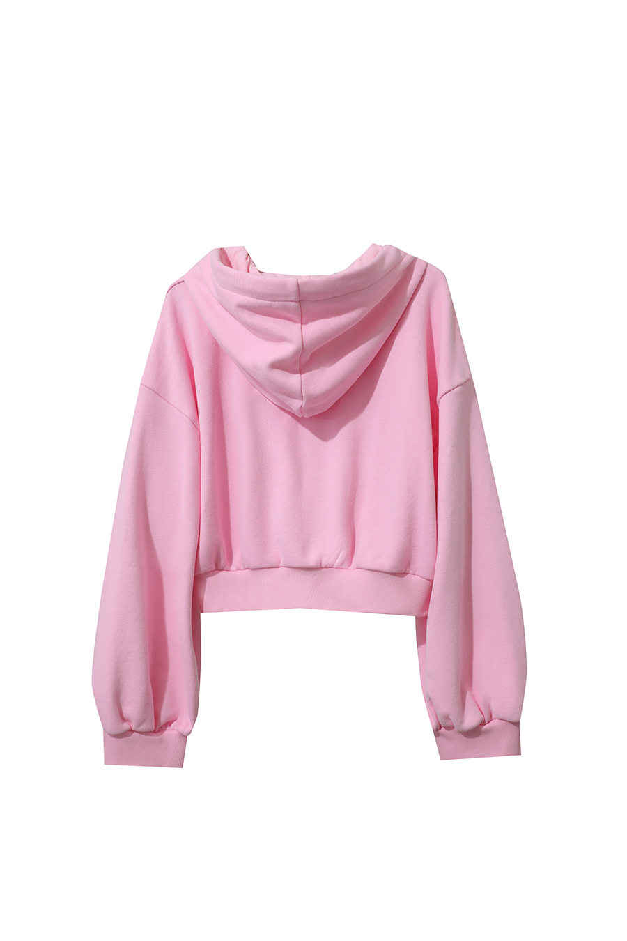 Letter Printed Cropped Sweatshirt