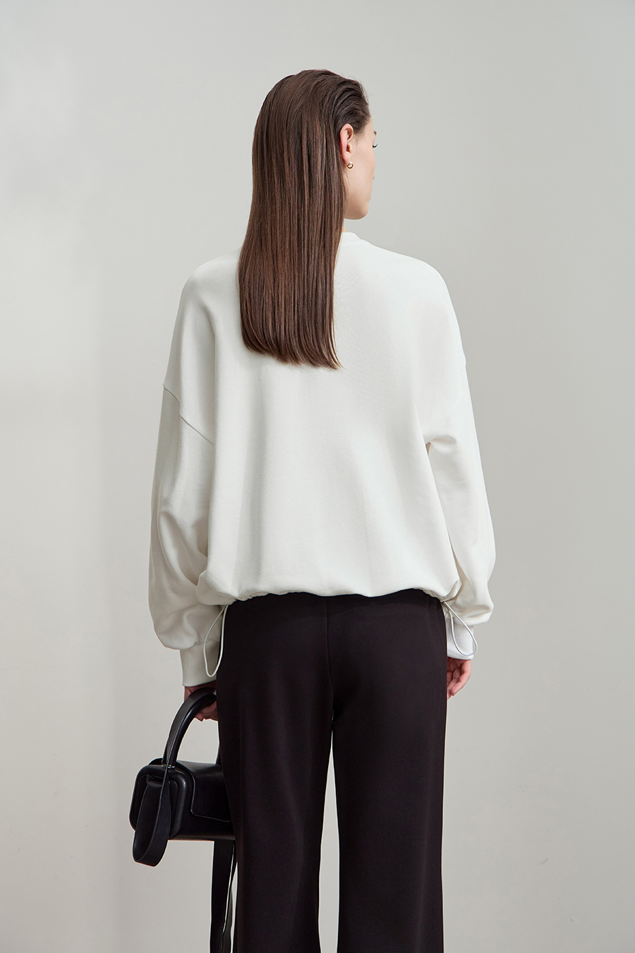 Letter Printed Cotton Sweatshirt