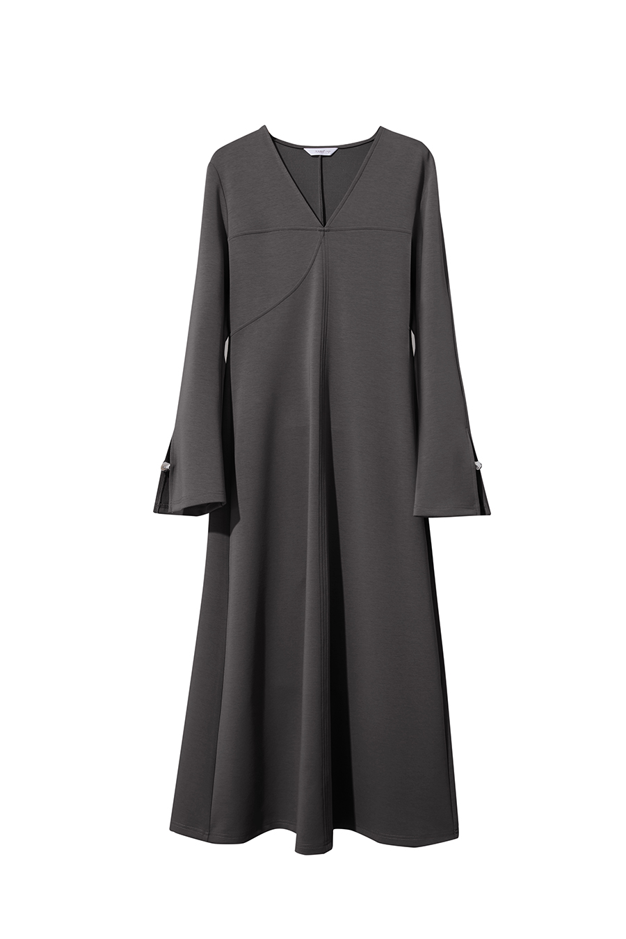 V - Neck Waist - cinching Dress|AMII-AMII.com