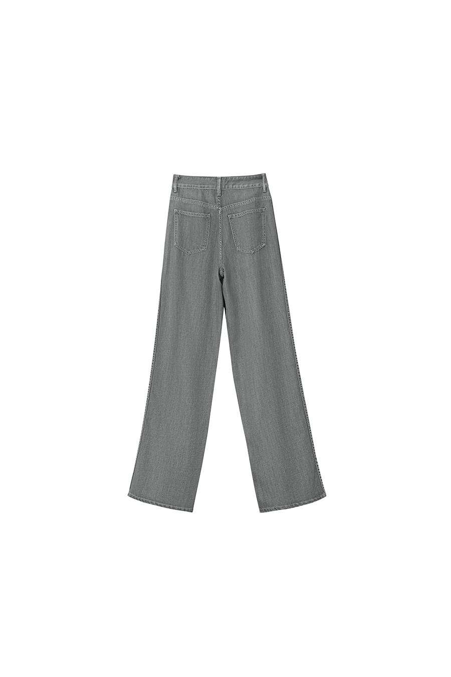 Loose Wide - leg Denim Long Pants|AMII-AMII.com