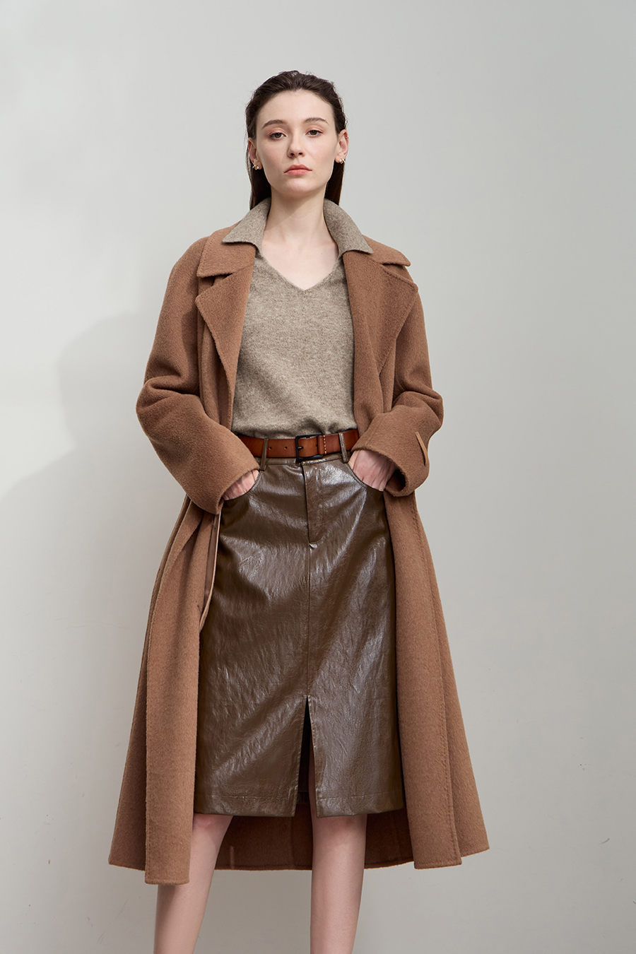 V-neck Loose Sweater