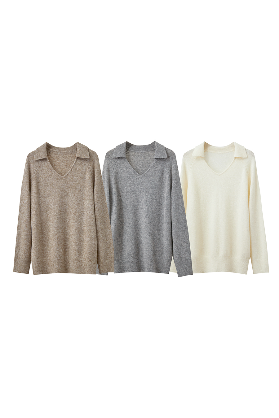 V-neck Loose Sweater