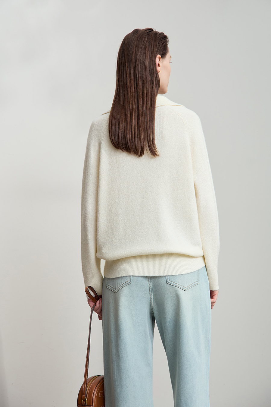 V-neck Loose Sweater