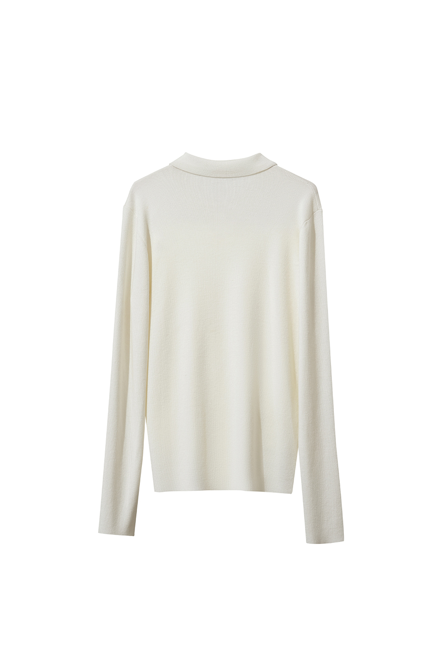 Lapel Asymmetric Placket Sweater