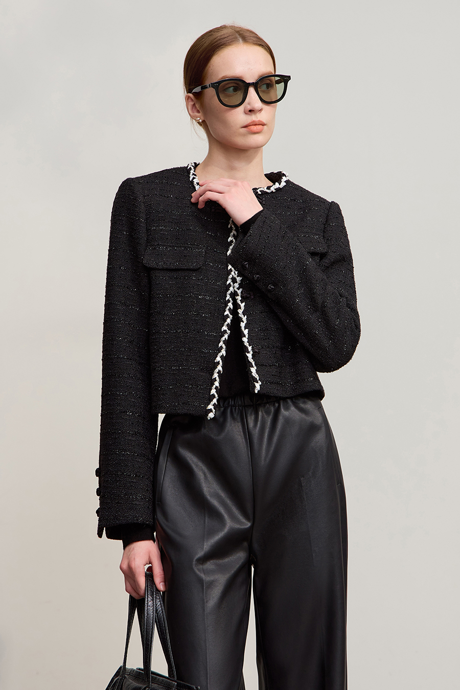 Tweed Elegant Outerwear