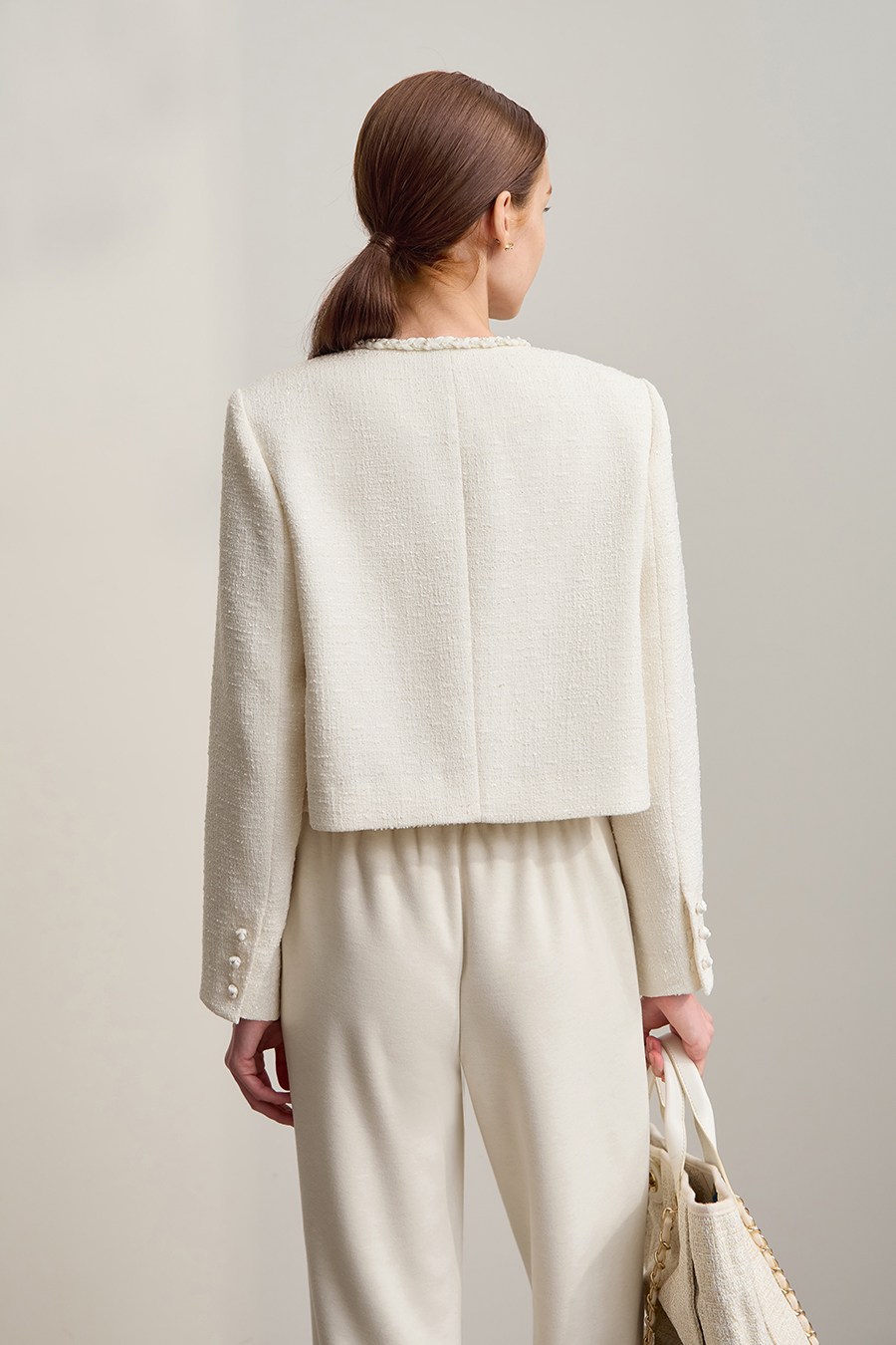 Tweed Elegant Outerwear