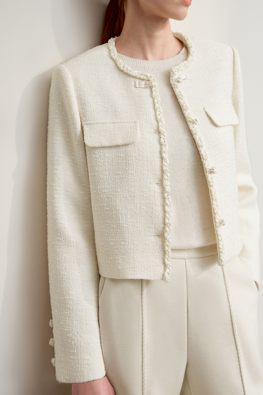 Tweed Elegant Outerwear