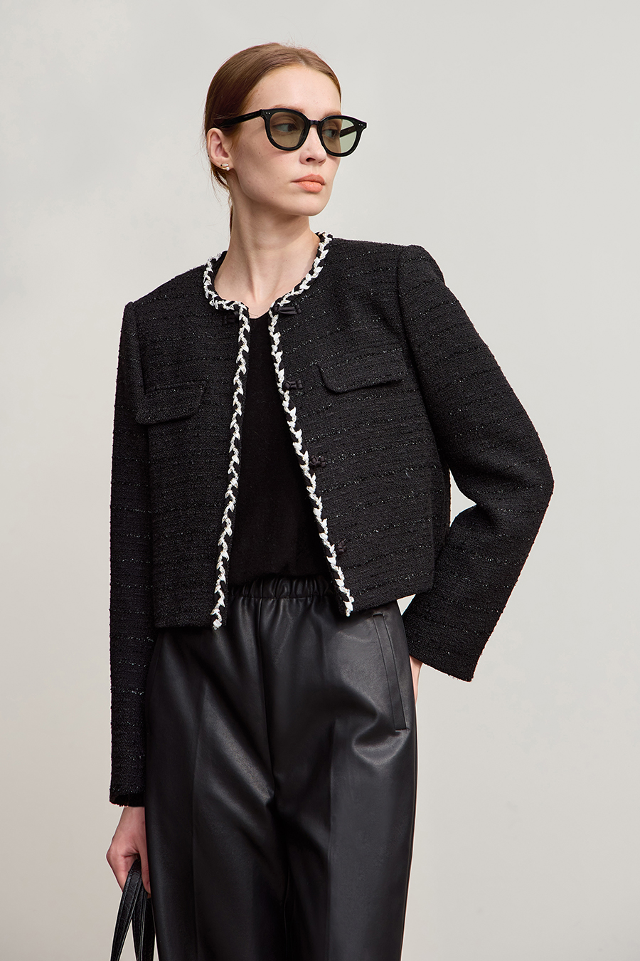 Tweed Elegant Outerwear