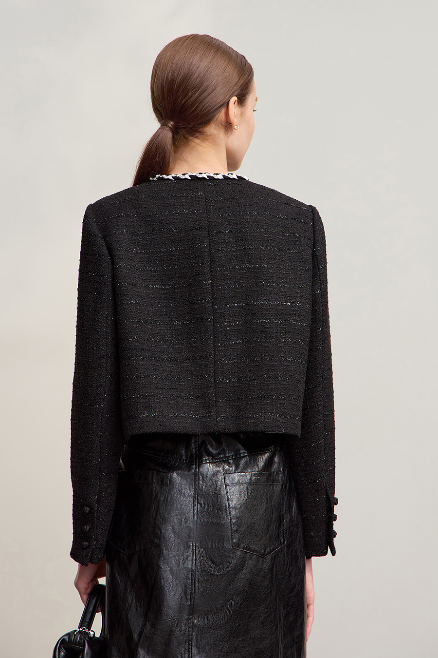 Tweed Elegant Outerwear