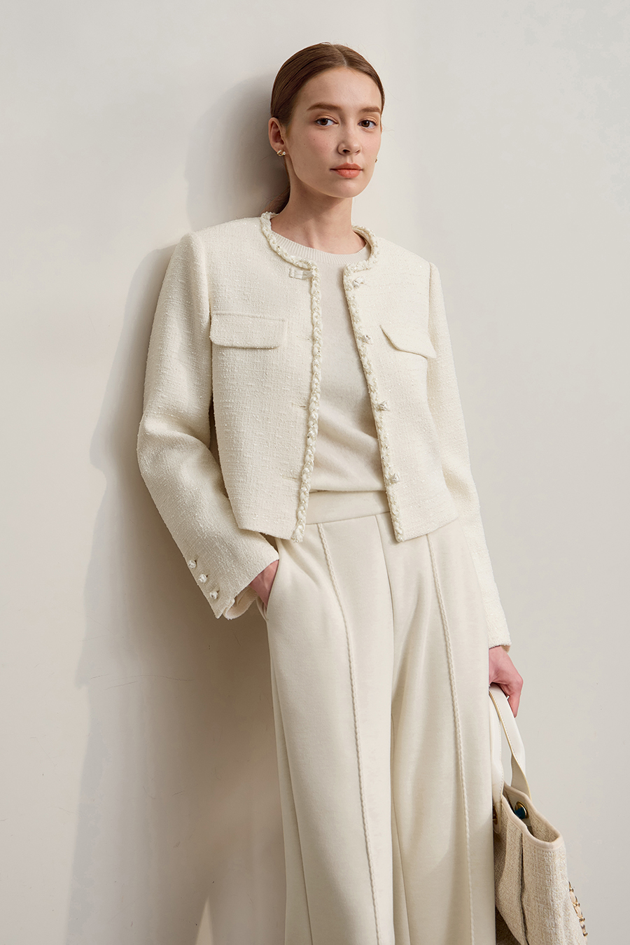 Tweed Elegant Outerwear