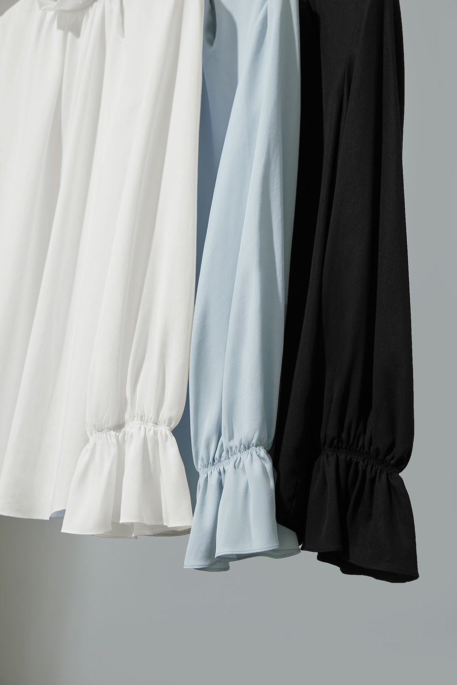 Ruffled Lyocell Shirt