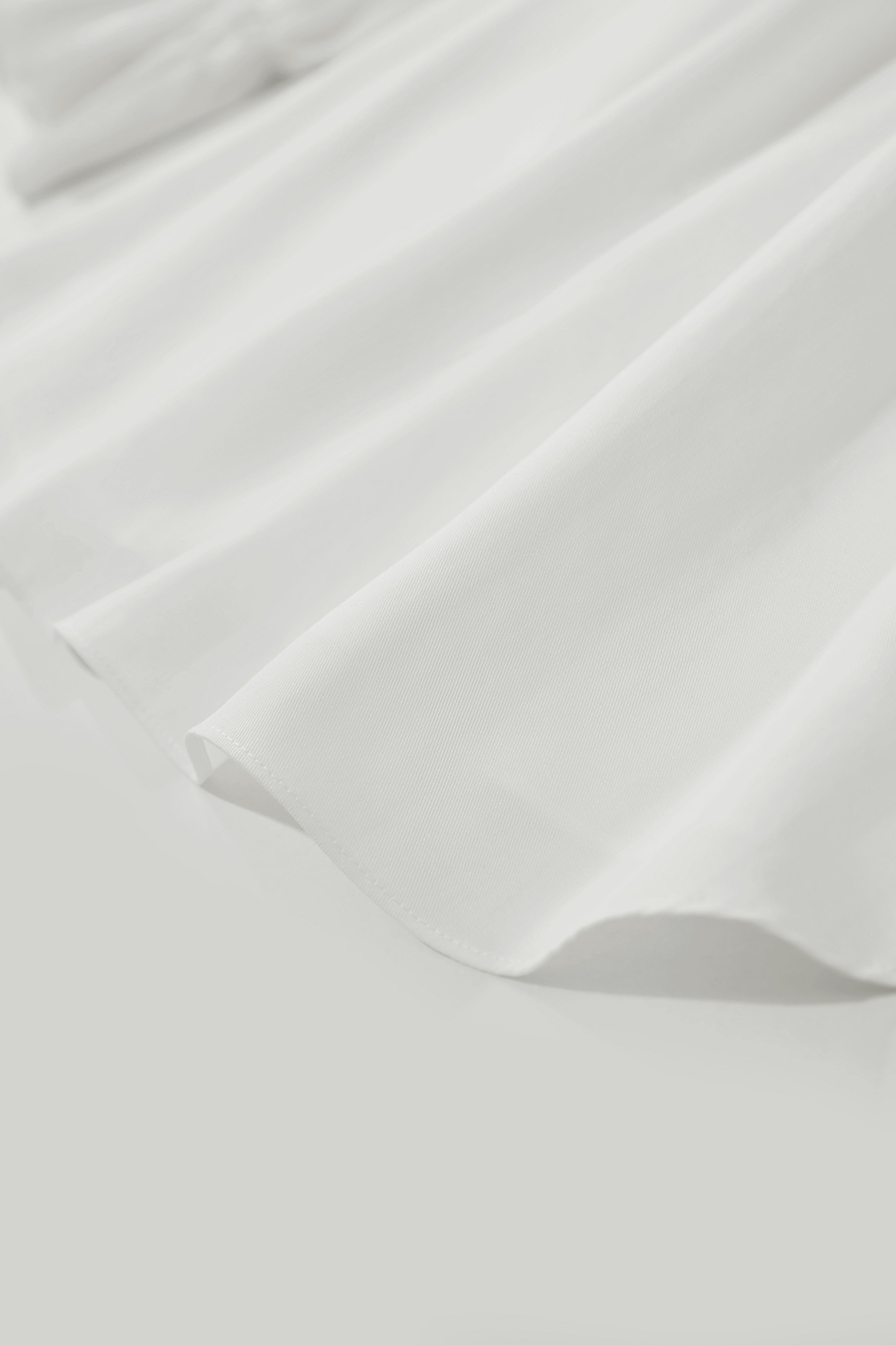 Ruffled Lyocell Shirt