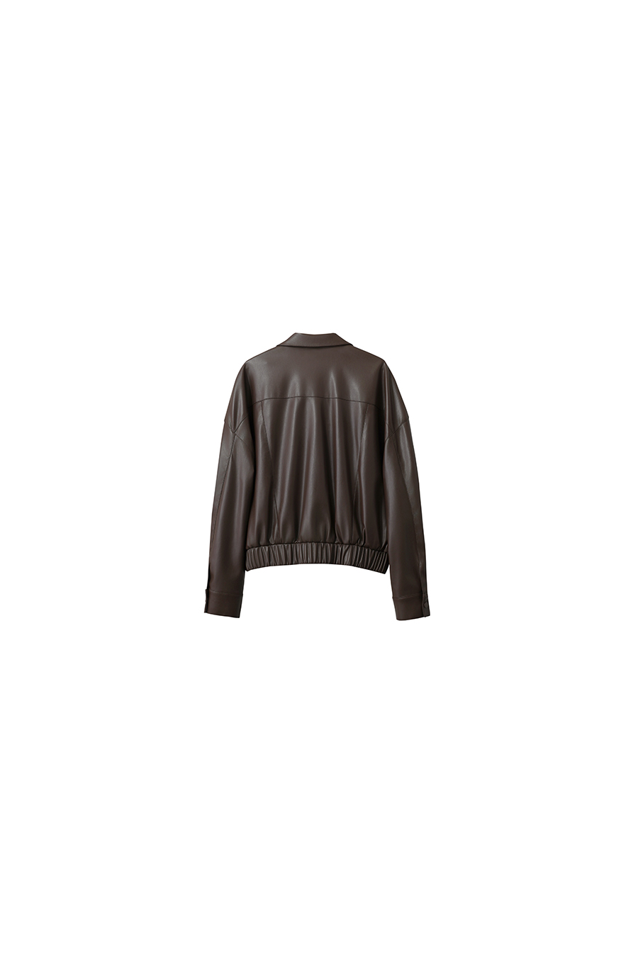 Moto Lapel Leather Jacket