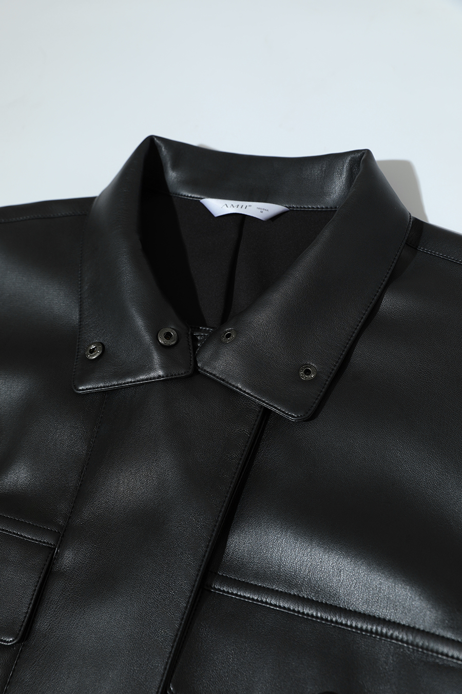 Moto Lapel Leather Jacket